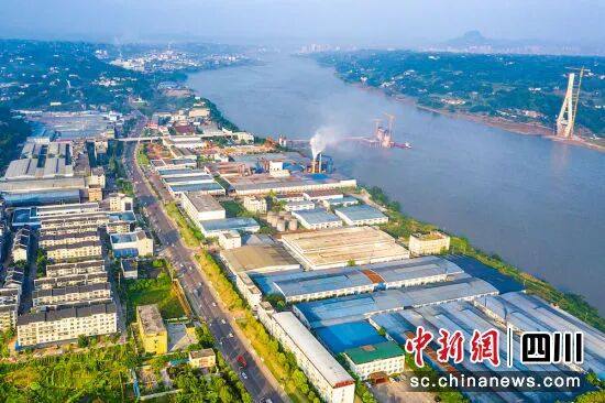 合江临港工业园区。合江县融媒体中心供图 合江临港工业园区。合江县融媒体中心供图